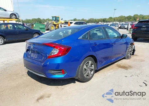 2020 Honda Civic Lx from USA, damaged, VIN 19XFC2F63LE024927